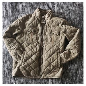 Green Quilted Jacket